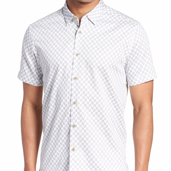 Ted Baker London Other - Newfone Trim Fit Chambray Sport Shirt